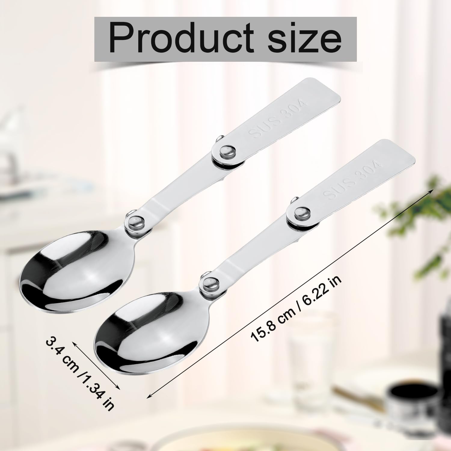 Amazon.com: 2pcs Folding Spoons for THERMOS FUNTAINER Food Jar 16
